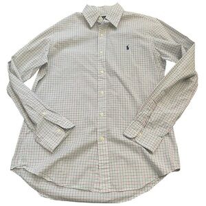 Polo by Ralph Lauren Men's Multicolor Checkered Shirt-medium